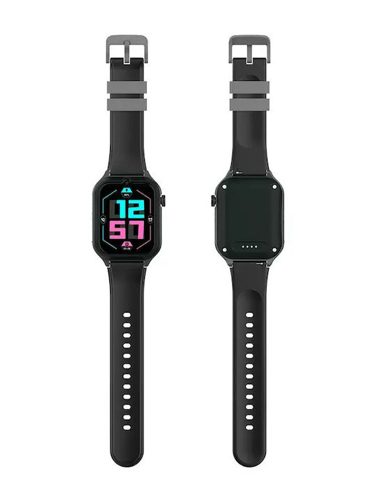 Nubki Kinder-Smartwatch 4G mit GPS und Kamera Schwarz