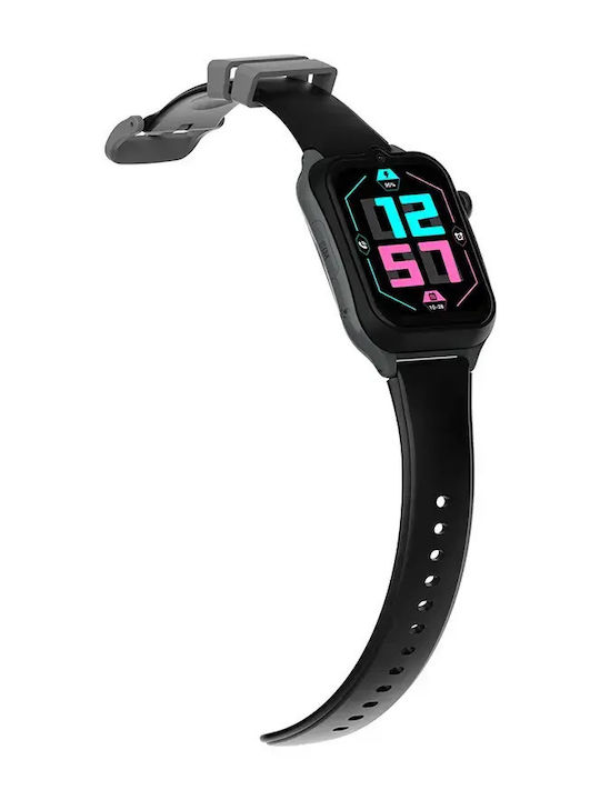 Nubki Kinder-Smartwatch 4G mit GPS und Kamera Schwarz