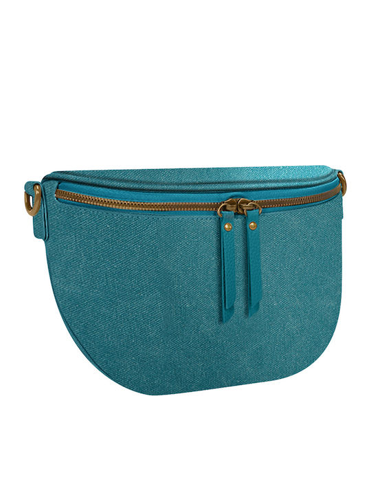 Gallantry Gürteltasche Luna Stoff Schultergurt Türkis