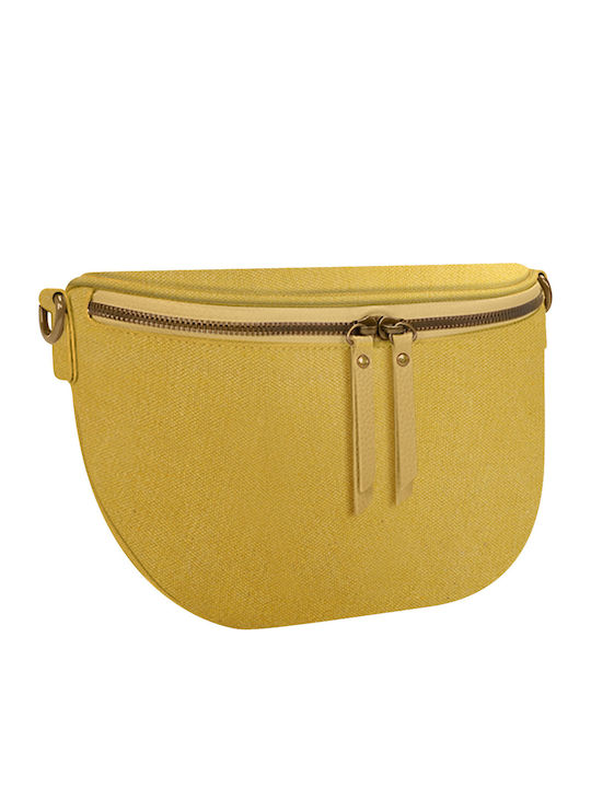 Gallantry Fanny Pack Luna Fabric Shoulder Strap Yellow