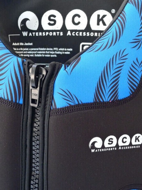 SCK Adult Life Jacket for Water Sports Blue