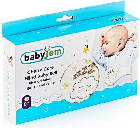 Baby Jem Sleepy Cloud Θερμοφόρα με Κουκούτσια Κερασιού Ροζ