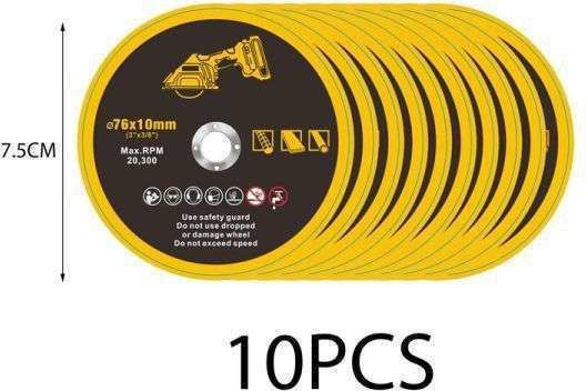 Δίσκος Κοπής 76mm 10τμχ