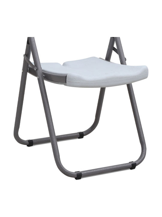 Catering Gartenstühle Kunststoff Capri Weiß vom Eis GP058-0011 45x50x88cm