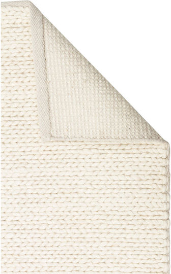 SteweHome Handmade Beige Runner Rug 80x150cm