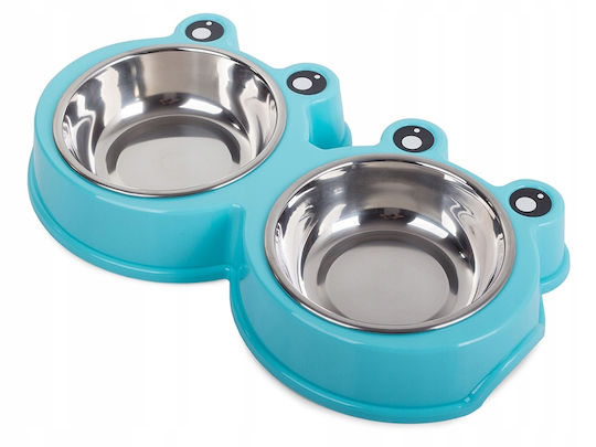 Kunststoff Futter- / Trinknapf für Hund & Katze 2 x 300ml