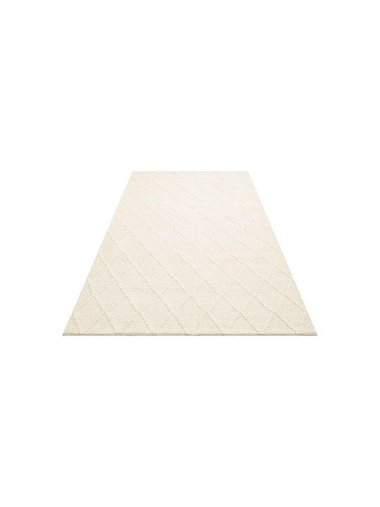 SteweHome Handmade Beige Runner Rug 80x300cm