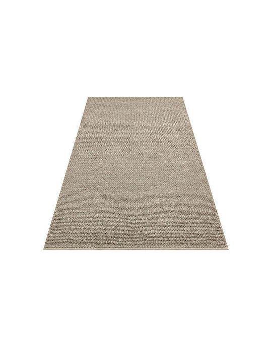 SteweHome Handmade Brown Runner Rug 80x150cm
