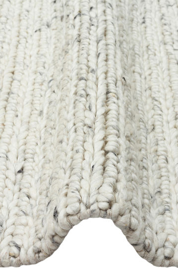SteweHome Handmade Rug 80x300cm Gray SteweHome Handmade Rug 80x300cm Gray