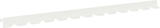vidaXL Metal Garden Hedge in White Colour 20 Pieces