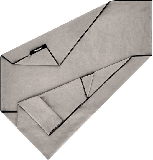 Activ Space Πετσέτα Microfiber Σώματος Γκρι 180x90εκ.