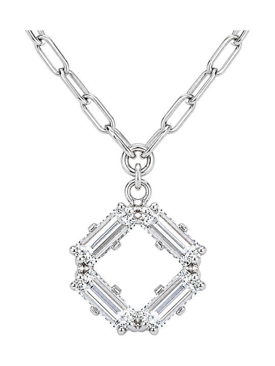 Victoria Cruz Silver Necklace