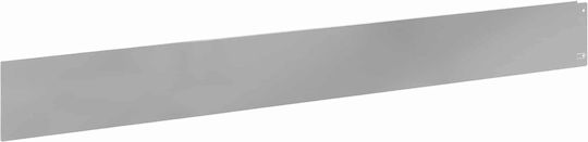 vidaXL Metallische Gartenhecke in Silber Farbe 1m x 12cm 20 Stück