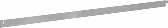 vidaXL Metallische Gartenhecke in Silber Farbe 30 Stück