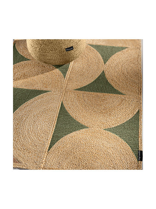 Guy Laroche Mirage Rug Runner Summer Jute Olive 70x200cm