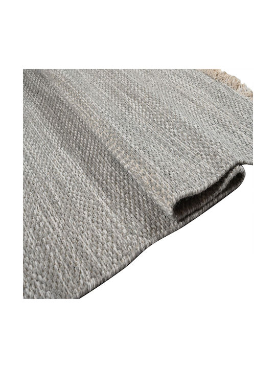 Polcarpet Wool Kilim 738 Covor Rectangular Din lână Gri