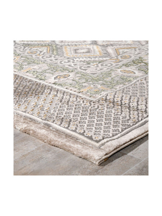 Tzikas Carpets Elements 39799-040 Χαλί Ορθογώνιο Beige / Green 133x190cm