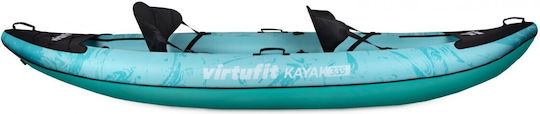 Virtufit VFW06139 Caiac Gonflabil de Mare pentru 2 Persoane Turcoaz