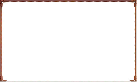 vidaXL Μπορντούρα Κήπου σε Καφέ Χρώμα 1m x 60cm 4τμχ