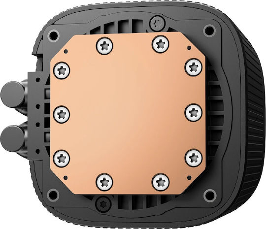 Deepcool LE360 Zero Dark v2 Υδρόψυξη AIO CPU με 3 Ανεμιστήρες 120mm
