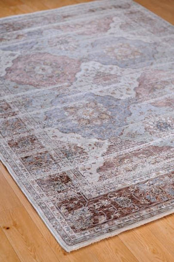 Klonaras 1801/V Covor Rectangular cu franjuri Bej