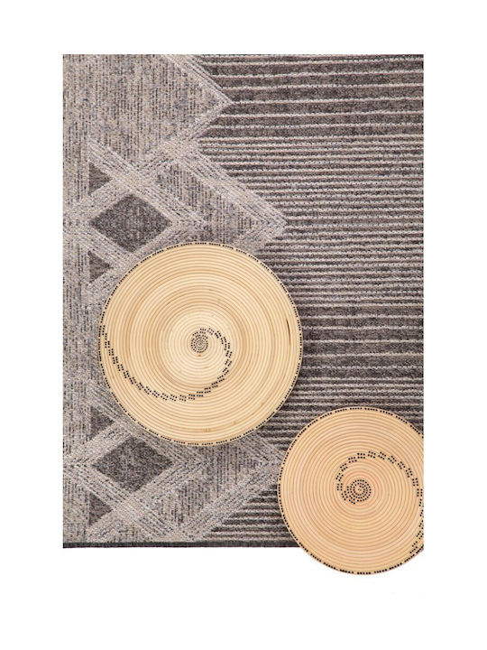 Royal Carpet Kaiko 50006X Rug Outdoor Rectangular Wicker Gray