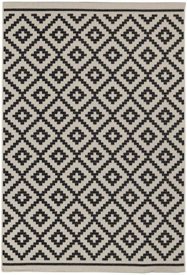 Royal Carpet Flox 721W Χαλί Ορθογώνιο Καλοκαιρινό Ψάθινο Black 160x230cm