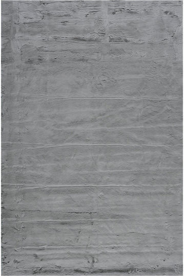 Balsan Rabbit P621136 Килим Правоъгълена Shaggy Заек Silver