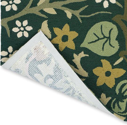 Brink & Campman Blackthorn Tump Covor De exterior Rectangular Verde