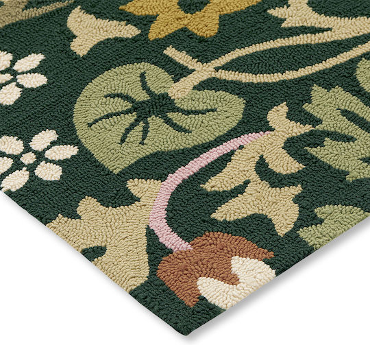 Brink & Campman Blackthorn Tump Covor De exterior Rectangular Verde
