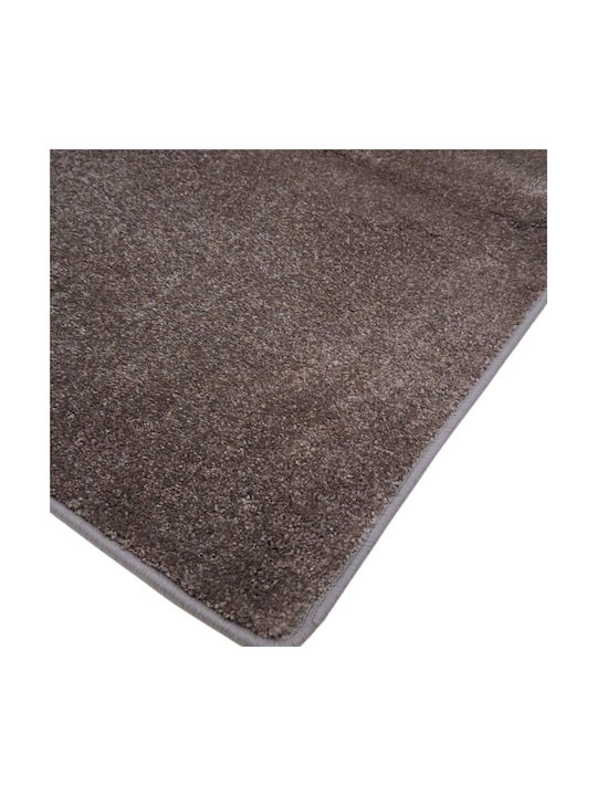 Eurofil Rutschfest Teppich Rechteckig Synthetisch,Polyester/Cotton/Leather Brown