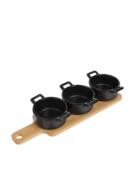 Ornorderieră Ceramică Neagră Ø28cm