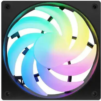 Fury SAI S12 Case Fan 120mm (1500rpm / 49.6cfm) με ARGB Φωτισμό και Σύνδεση 4-Pin PWM 3τμχ