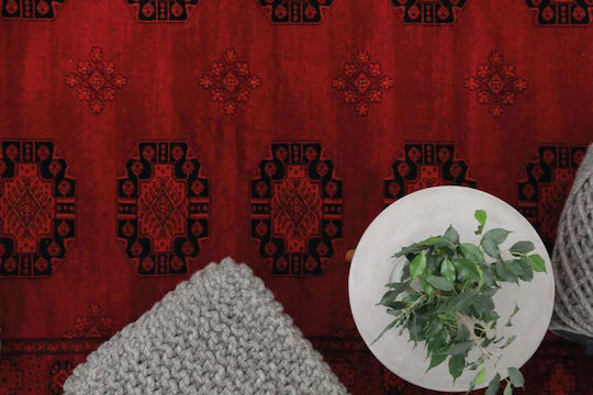 Royal Carpet 6871H Teppich Rechteckig Synthetisch,Polyester/Cotton/Leather mit Fransen Afgan