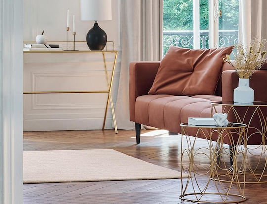 Atmosphera Joanne Living Room Rug Rectangular Ivory 160x230cm