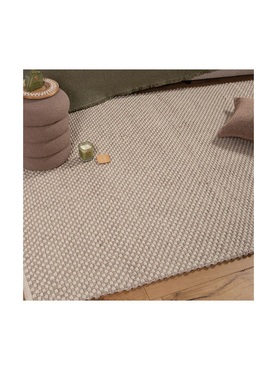 Nef-Nef Homeware Marilia Rug Rectangular Beige
