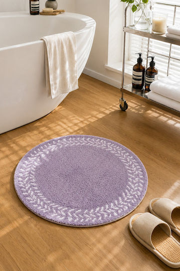 Nima Elise Χαλί Ορθογώνιο Βαμβακερό Dusty Lilac 60x60cm