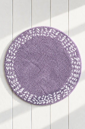 Nima Elise Χαλί Ορθογώνιο Βαμβακερό Dusty Lilac 60x60cm