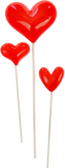 Decorative Heart On A Stick Valentine's Day 3pcs