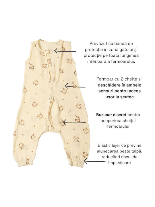 Kidizi Summer Sleeping Bag 0.3 tog Unicorntales