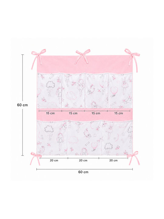 Kidizi Cotton Burp Cloth Pink 60x60cm