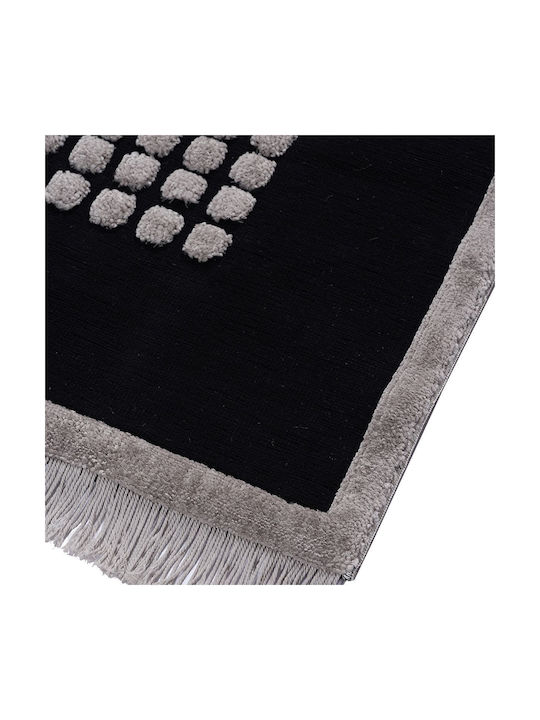 Beauty Home Χαλί Ορθογώνιο Black Μαύρο 165x230cm
