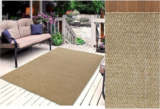 Atmosphera Χαλί Εξωτερικού Χώρου Ορθογώνιο Μπεζ 120x180cm