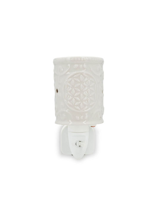 Relaxdays LED Ultraschall Aromatherapie-Diffusor Weiß