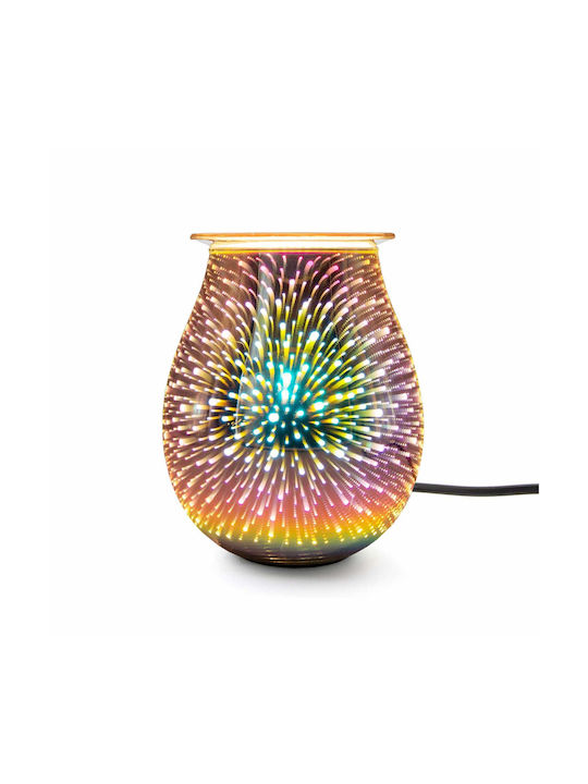 Relaxdays Sistem Aromaterapie cu Lumini LED Negru 50000012 Relaxdays Sistem Aromaterapie cu Lumini LED Negru 50000012