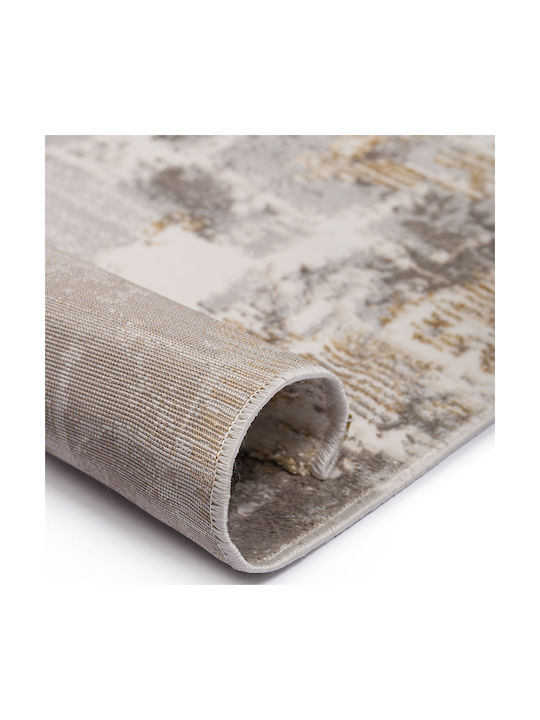 Biokarpet Gossip 9856a White-gold-67x220