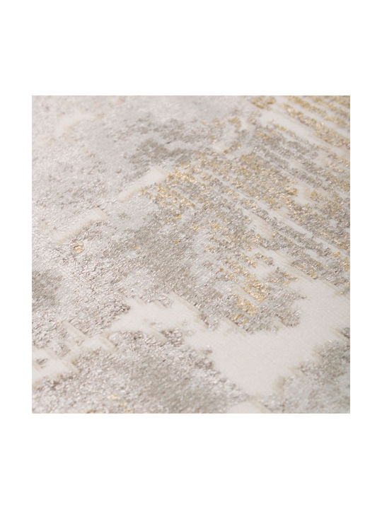 Biokarpet Gossip 9856a White-gold-67x220