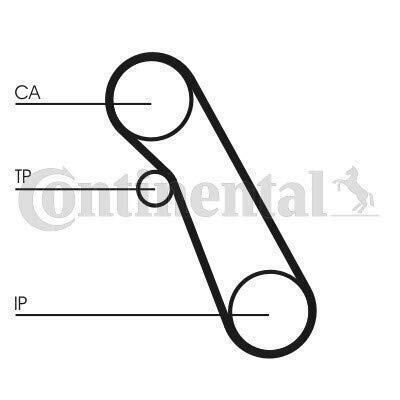 Contitech Ct 983 Timing Belt