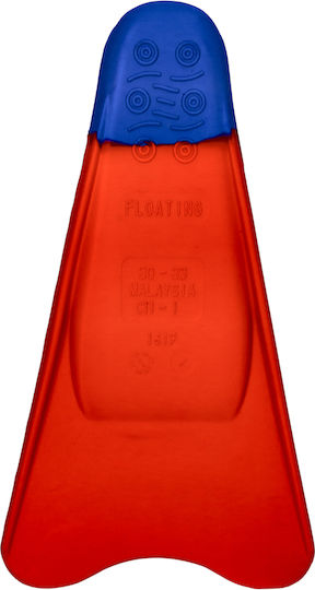Aqua-Sport Βατραχοπέδιλα Πισίνας Κοντά Red-blue