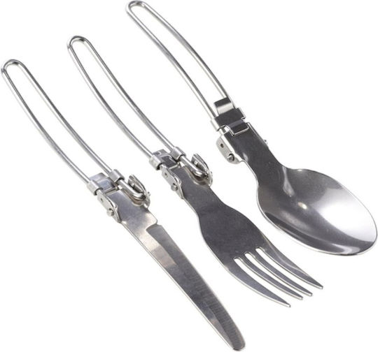 Camping Cookware Kettle Pot Pan Cutlery Set 2 People